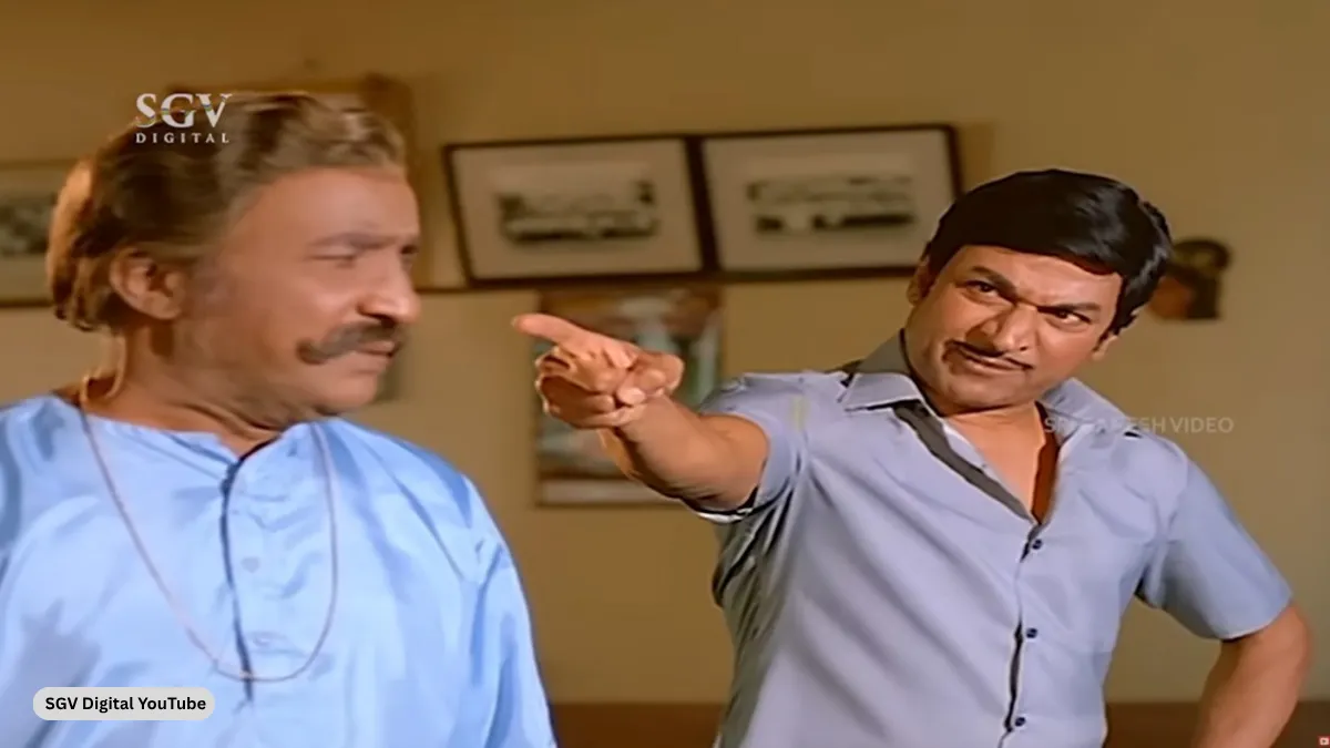 Dr. Rajkumar scene from his movie